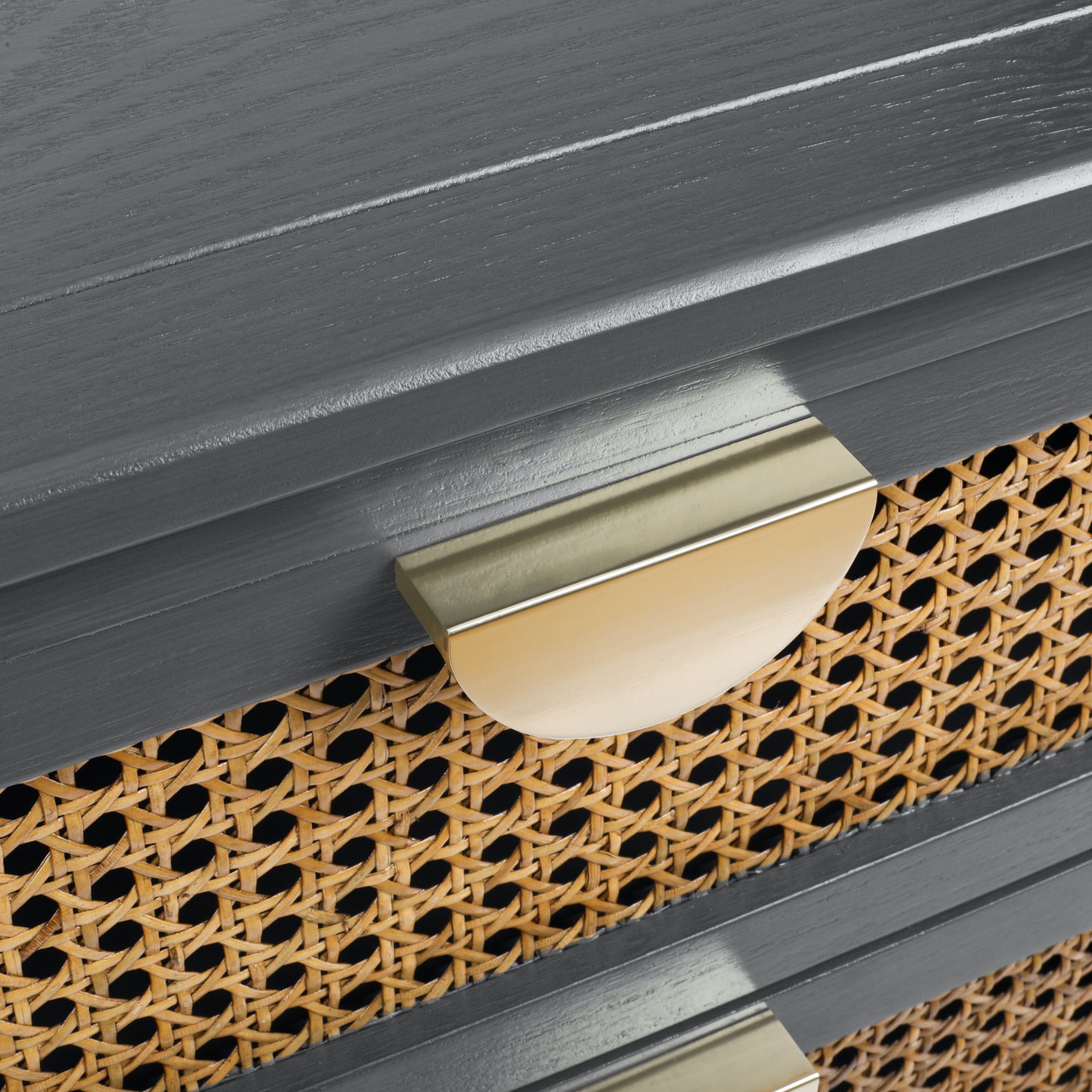 Georgia Nightstand Table Gray