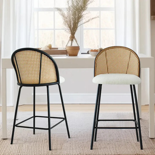 SET OF 2 COUNTER BAR STOOL