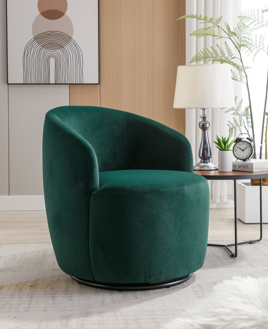 Morgan Accent Chair Dark Green