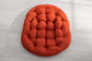 Isla Outdoor PE Rattan Rocking Chair Orange with Cushion Patio Setting | KOSSMAI